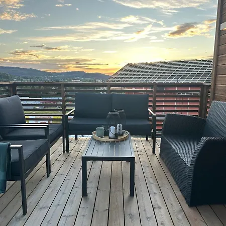 Delicate And New In Quiet Surroundings 아파트 트론헤임